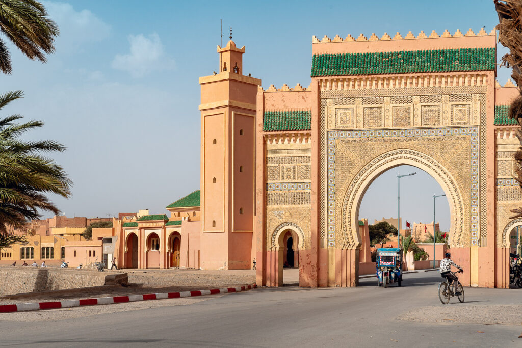 Rissani is known as the gateway to the Sahara Desert and the historical capital of the Alaouite dynasty.