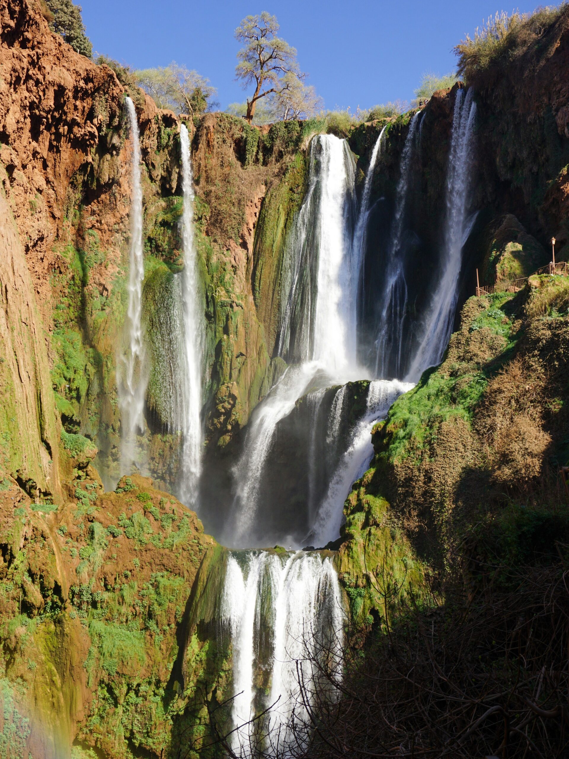 Ouzoud beautifull waterfull